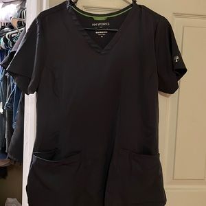 Healing hands scrub top